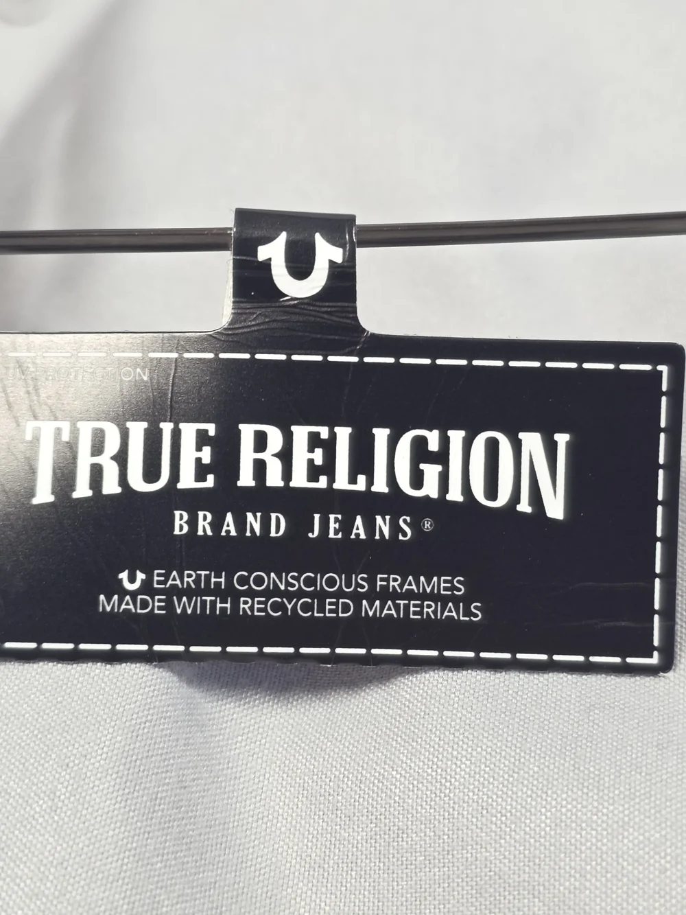 True Religion Sunglasses 100% UV Protection Wite Frame